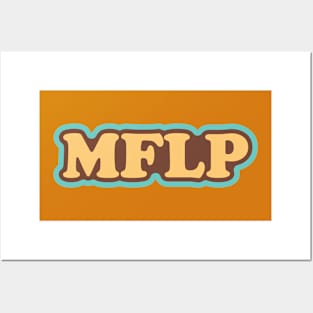 MFLP groovy logo Posters and Art